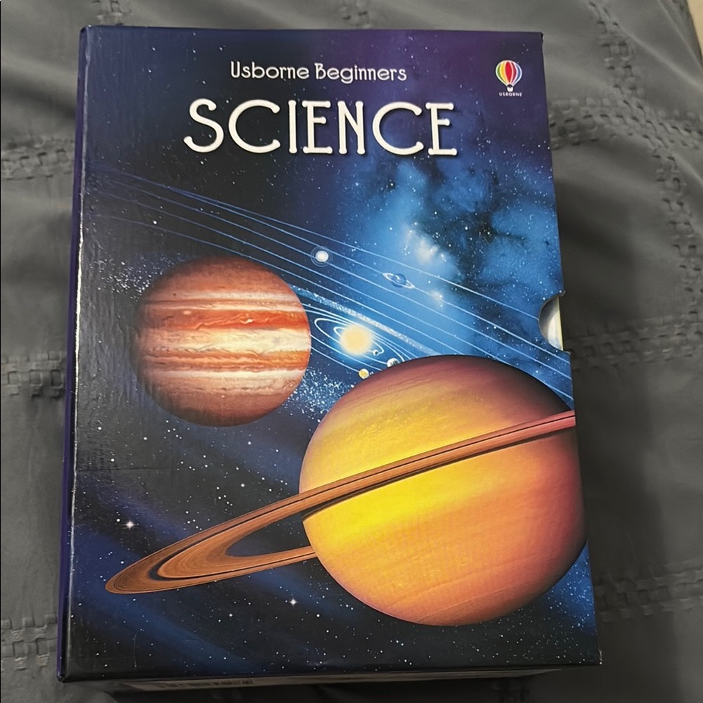 Usborne Beginners Science Book - Blue Cover